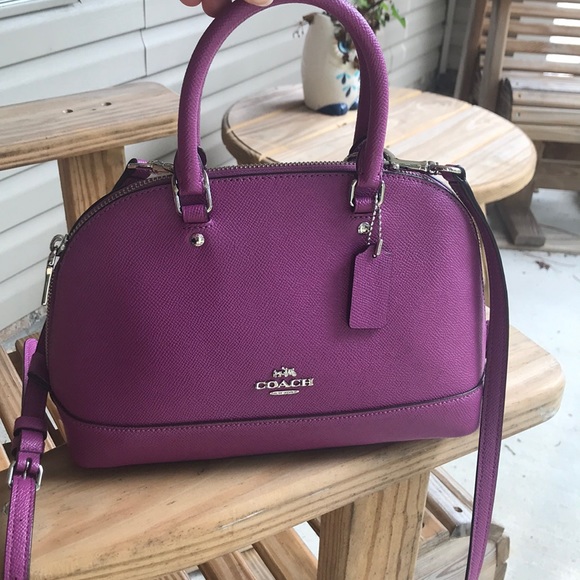 Coach Handbags - Coach Crossbody Purple